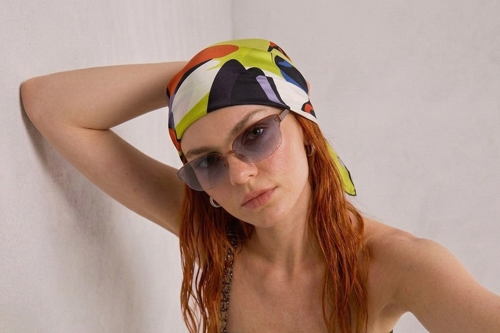 UNQUIET BLOSSOM SILK SCARF