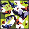 UNQUIET BLOSSOM SILK SCARF