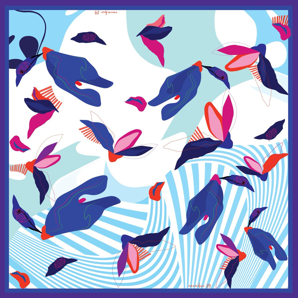 SKYBOUND SOUL SILK SCARF