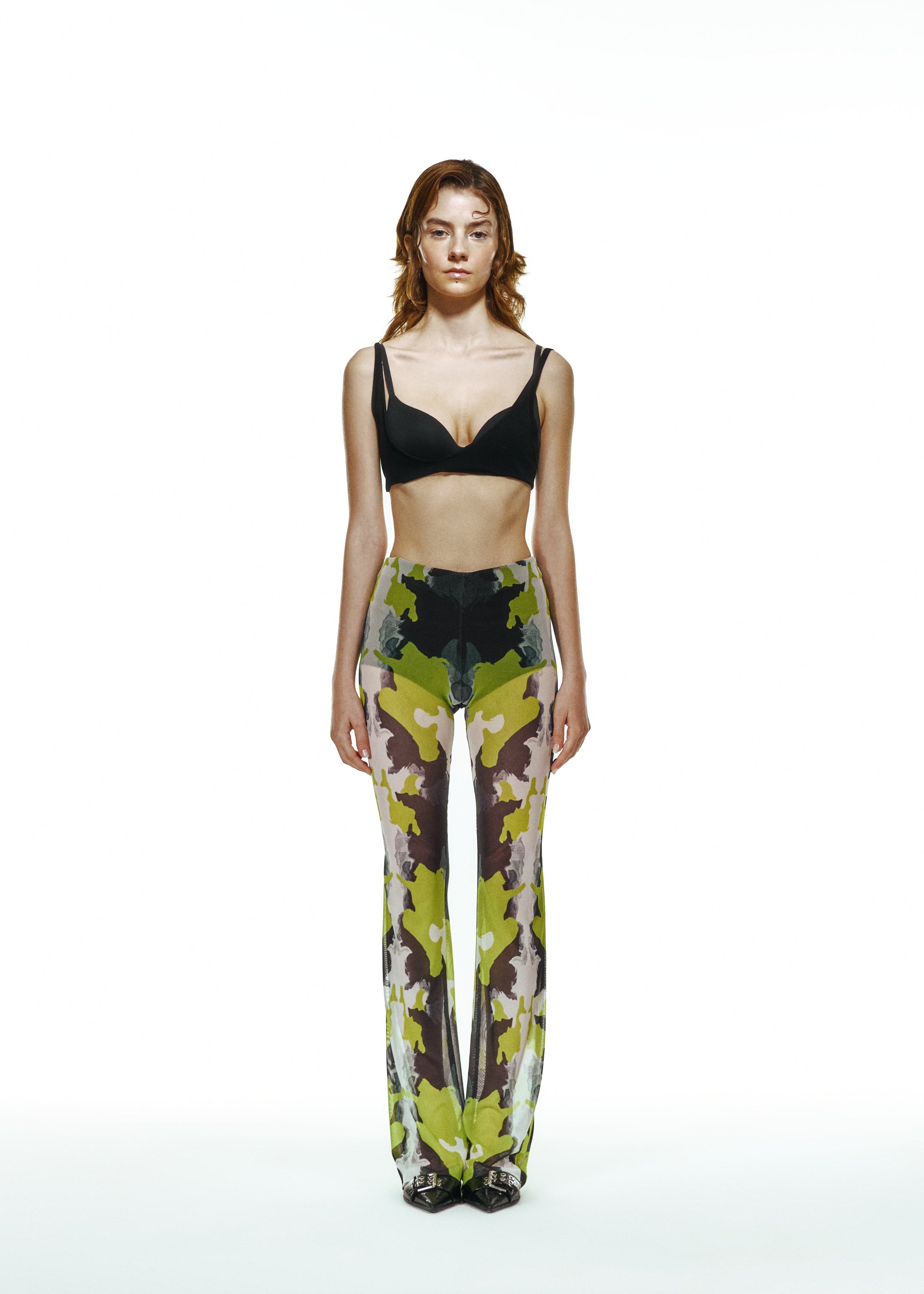 EMOTIONAL VOID MESH PANTS