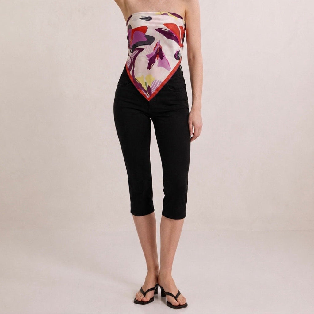 EMOTIONAL SPILL SILK SCARF
