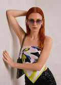 FRAGMENTED SOUL SILK SCARF
