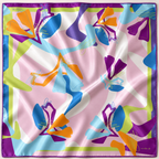 DRIFT IN PASTEL SCARF